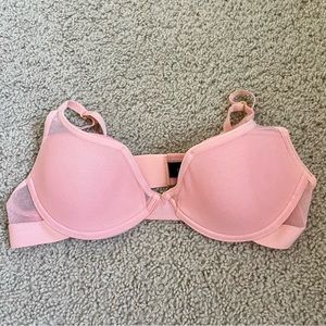pepper mesh all you bra in coral cloud 34A